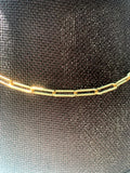 Gold Link Mask Chain